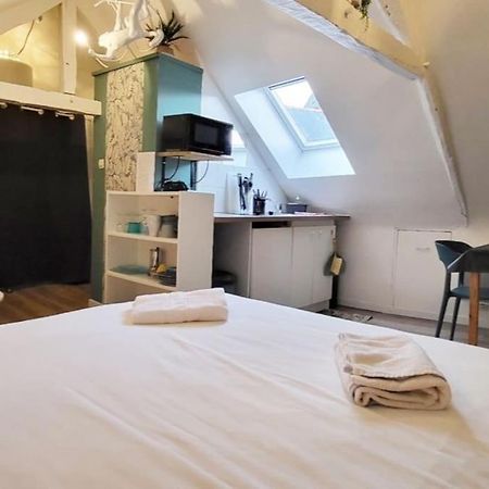 La Cabane - Petit Studio Mansarde - Plage 50M - Rue Gratuite Saint-Malo Bagian luar foto